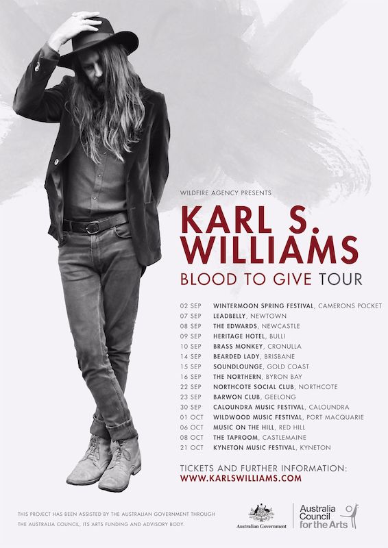 Tour: Karl S Williams